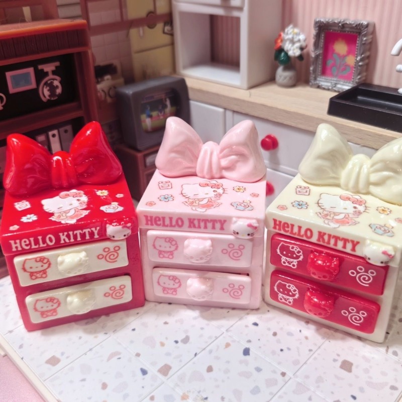 Food Storage In Cabinets - Anime Sanrio Hello Kitty Miniature Mini