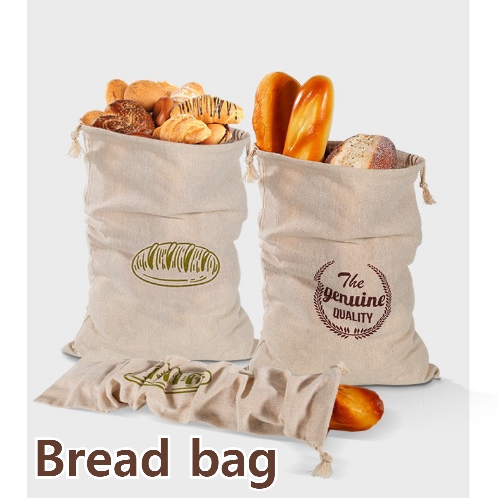 Food Storage Reusable Bags - 1/3 PCS Reusable Food Bags Linen