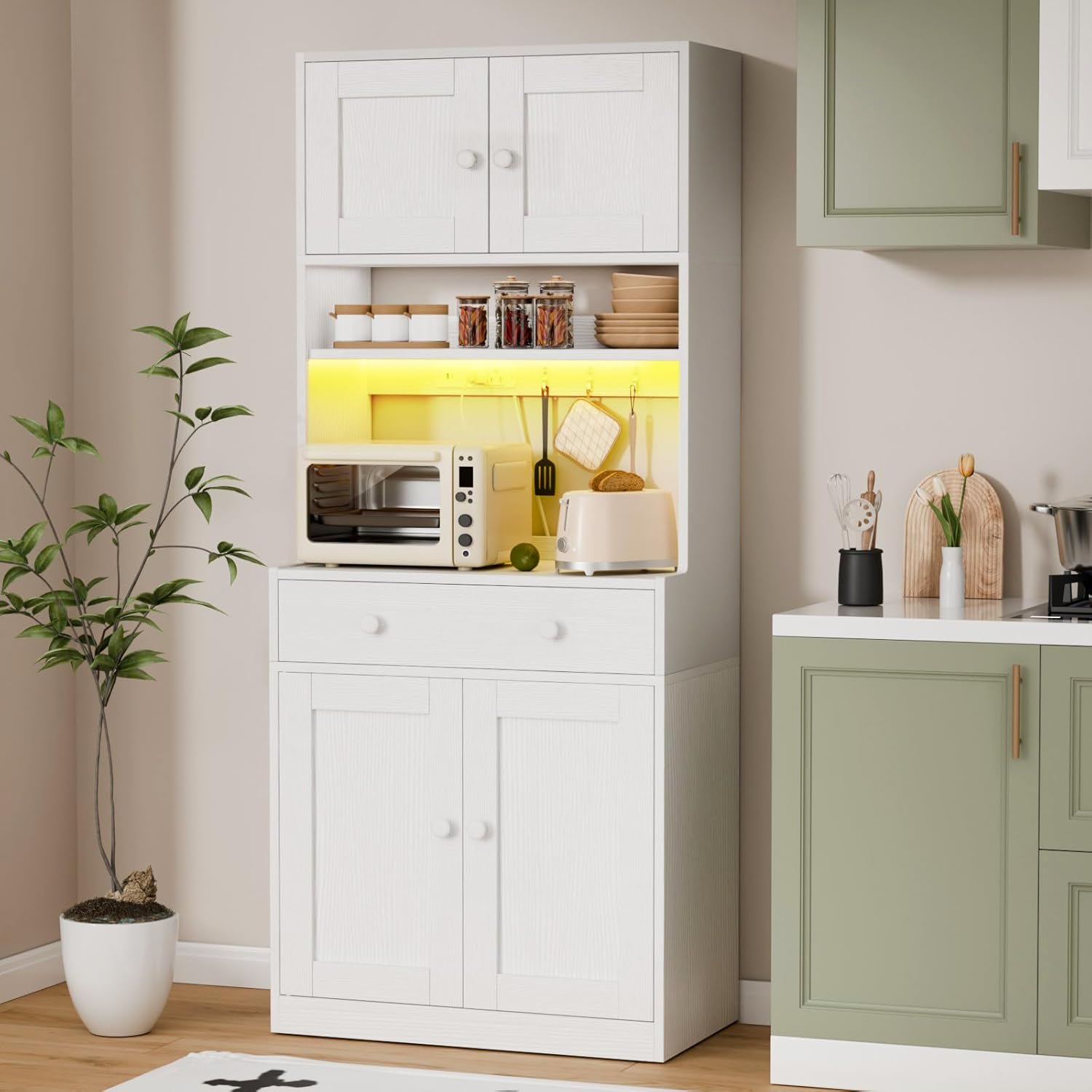 Food Storage In Cabinets - 71