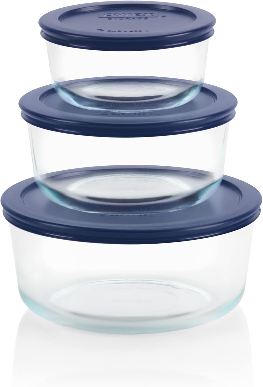 Food Storage Prep Containers - Glass Food Storage Containers Set with