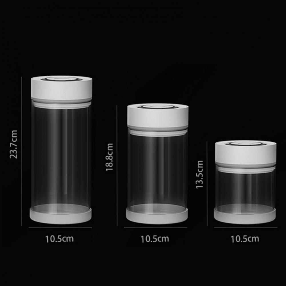 Airtight Cereal Jar - 600ml 950ml Electric Vacuum Food Storage