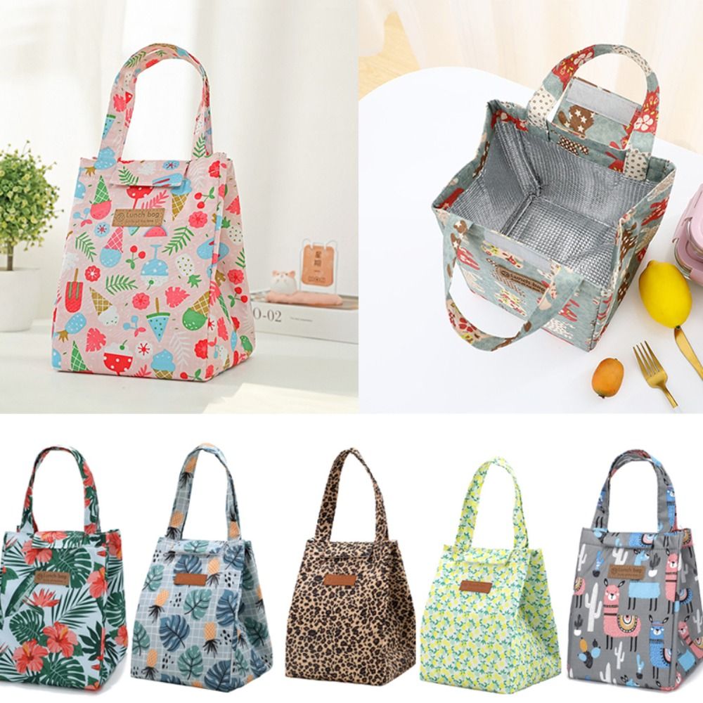 Food Storage Keep Warm - Oxford Cloth Insulated Lunch Bag Camping
