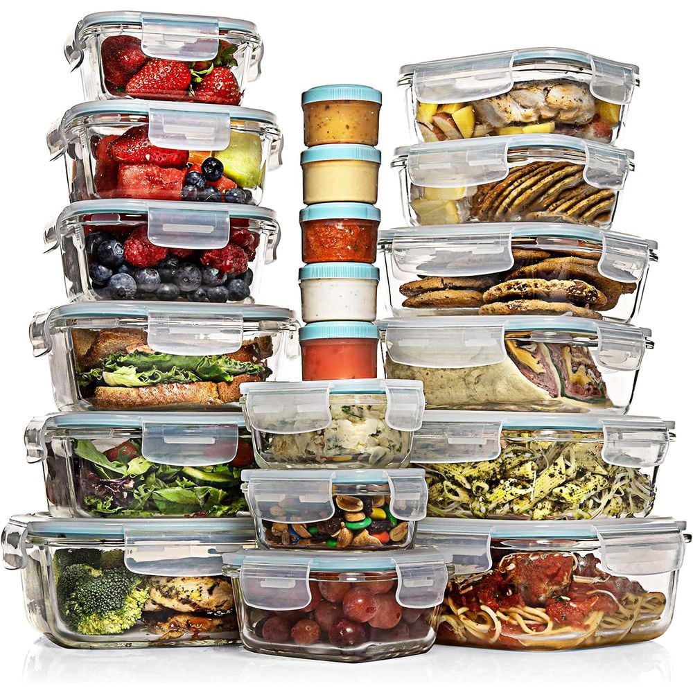 Set Food Storage - Pc Set Glass Food Storage Containers
