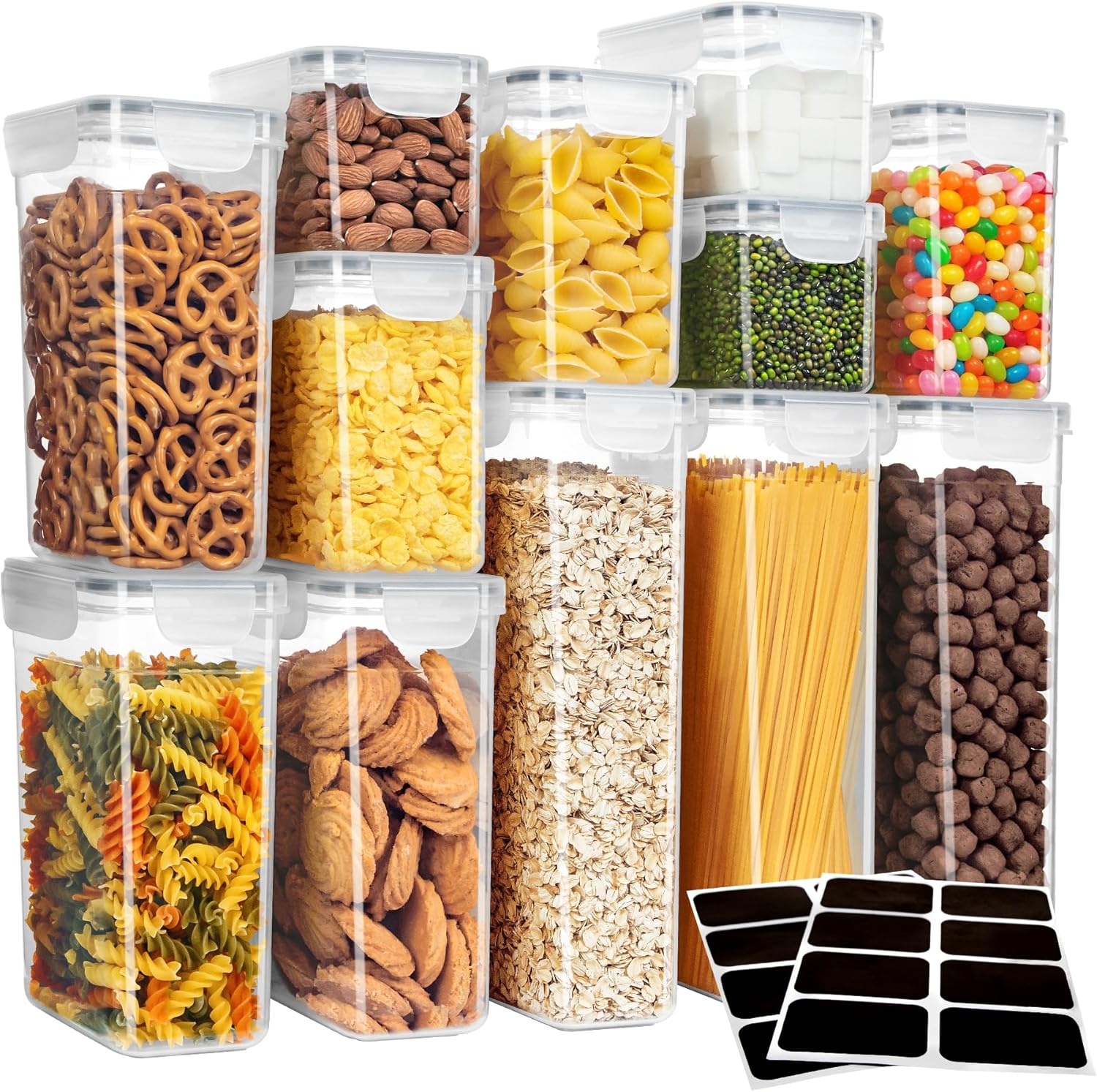 12 Pack Airtight Food Storage  - Set Food Storage ulasan dan harga