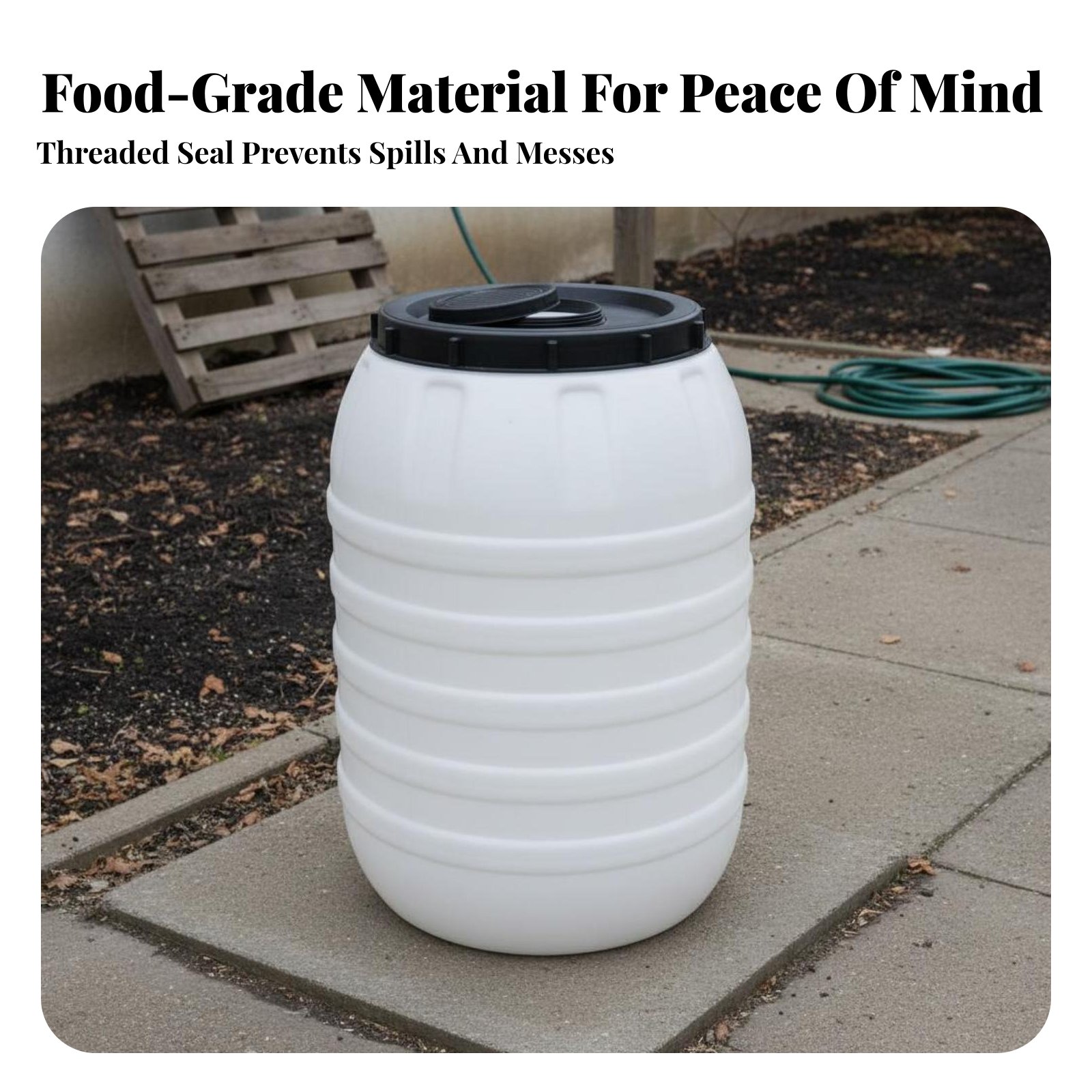 Food Grade Plastic Barrel Airt - Food Storage And ulasan dan harga