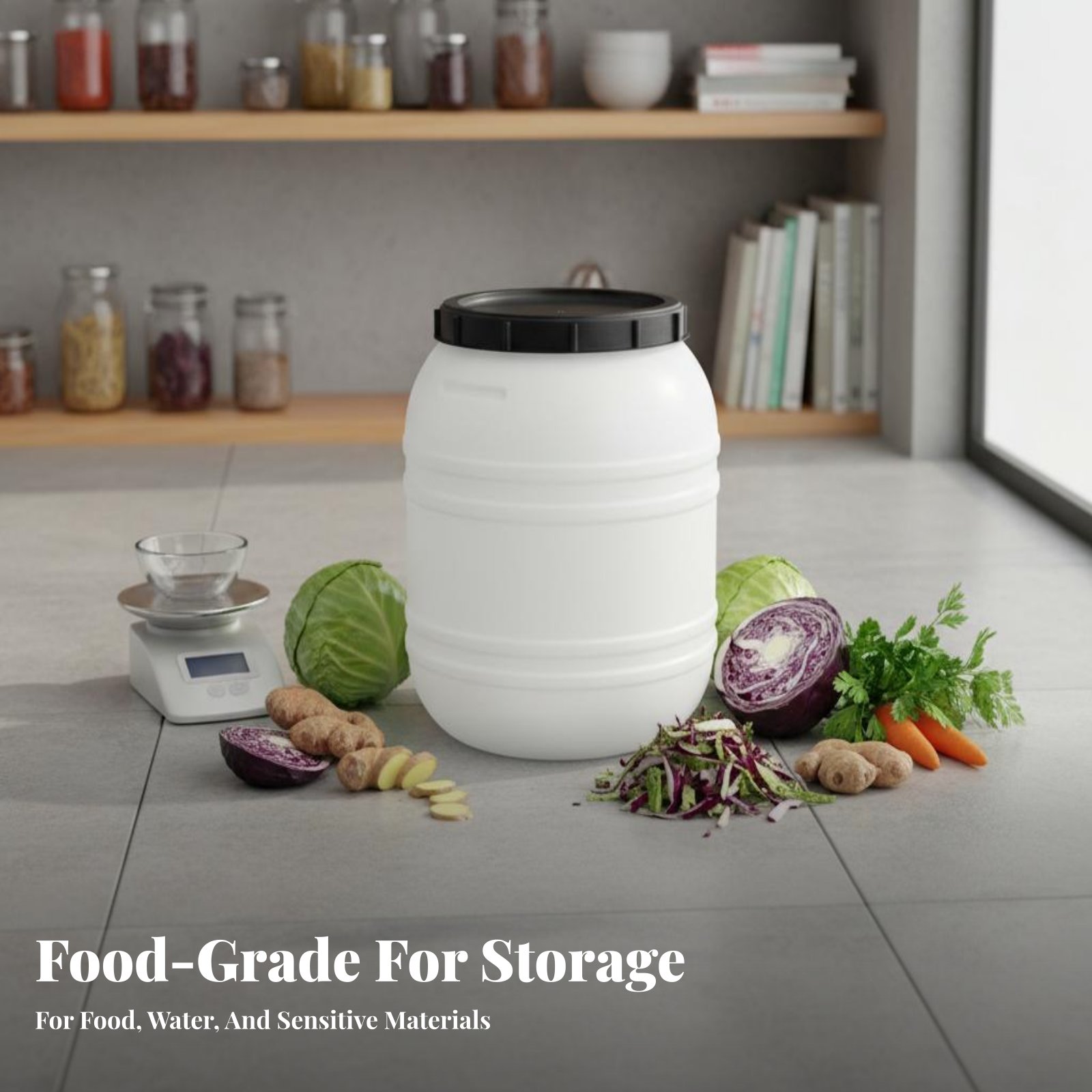Food Grade Plastic Barrel Airt - Food Storage And ulasan dan harga