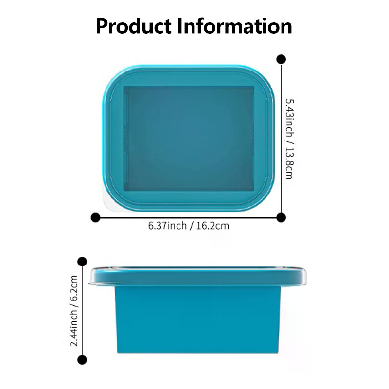 Silicone Freezing Tray With Pl - Food Storage Prep Containers ulasan dan harga