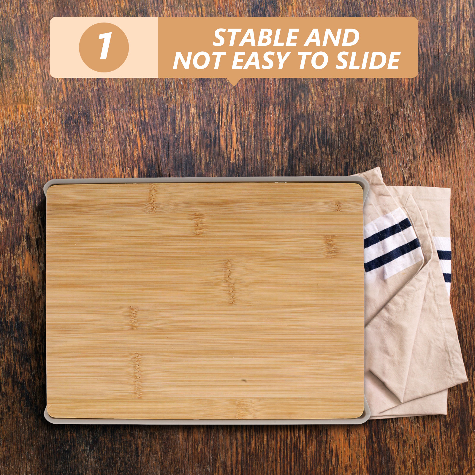 Bamboo Cutting Board with Pull - Food Storage And ulasan dan harga