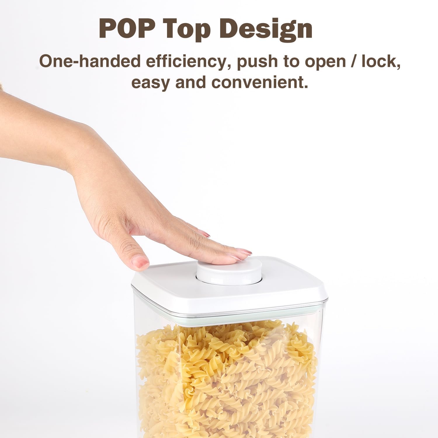 4 Pcs Large Pop Airtight Food  - Set Food Storage ulasan dan harga