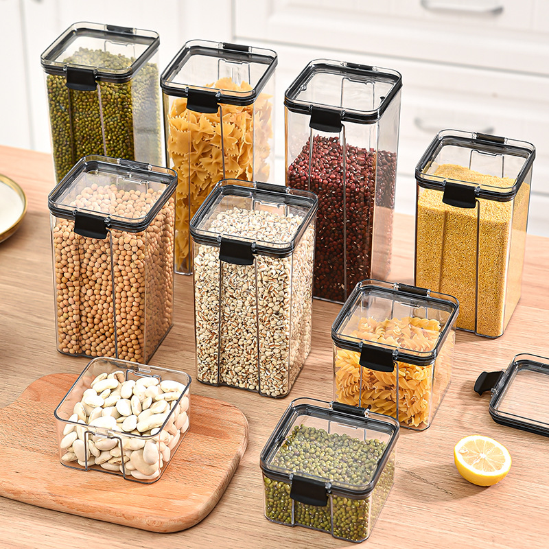 Sealed Jars Kitchen Grain Stor - Airtight Cereal Jar ulasan dan harga