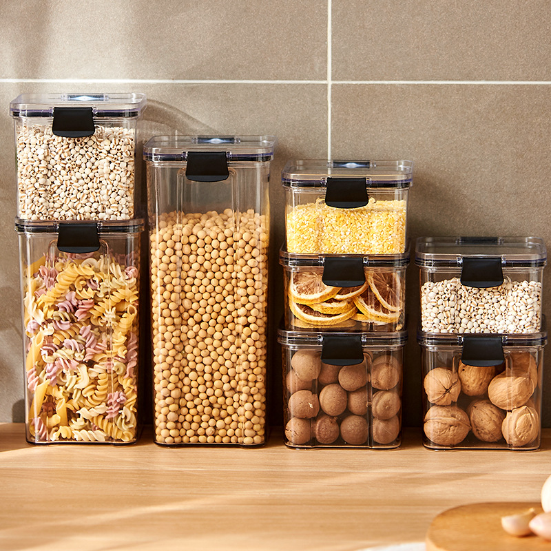 Sealed Jars Kitchen Grain Stor - Airtight Cereal Jar ulasan dan harga