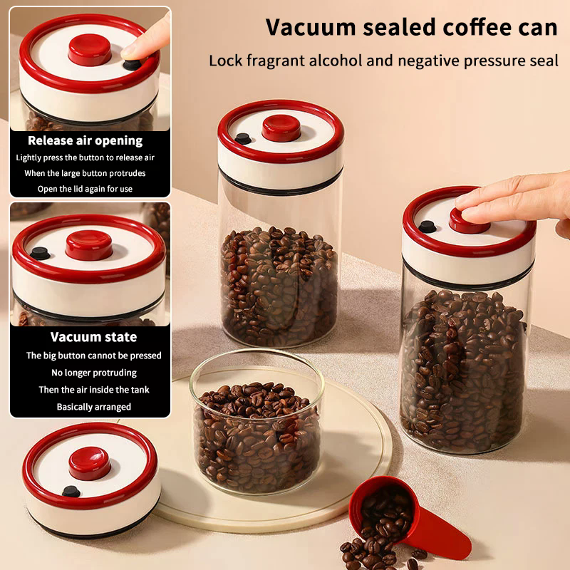 Coffee Beans Vacuum Sealed Tan - Food Storage Vacuum ulasan dan harga