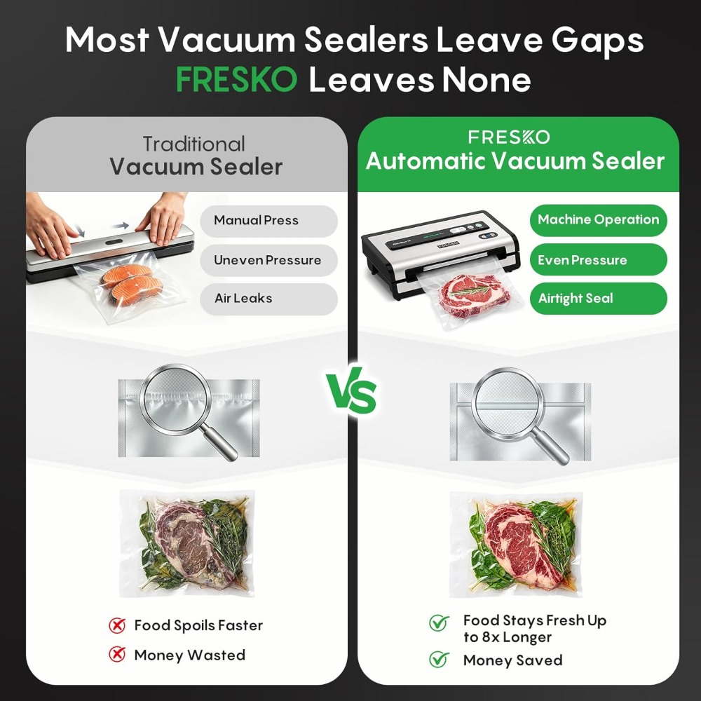 Automatic Vacuum Sealer for Fo - Food Storage Vacuum ulasan dan harga