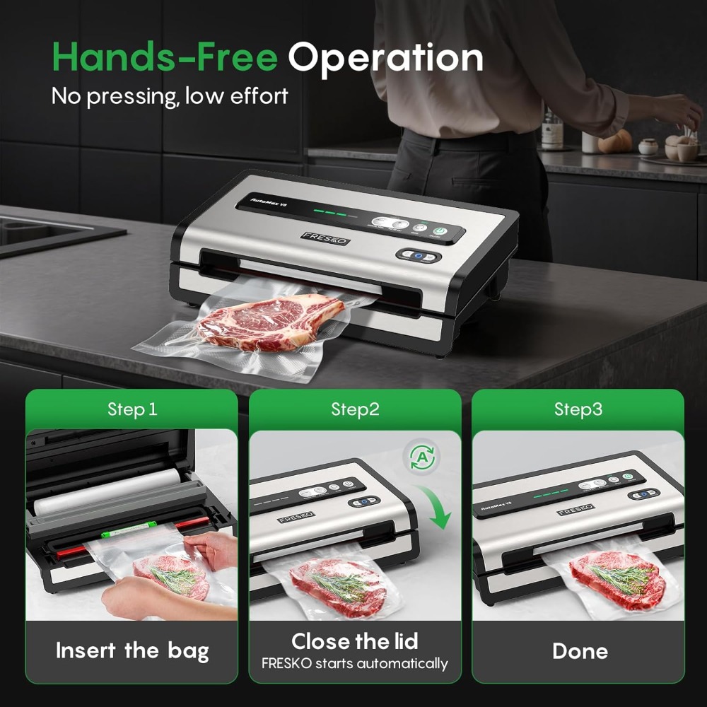 Automatic Vacuum Sealer for Fo - Food Storage Vacuum ulasan dan harga