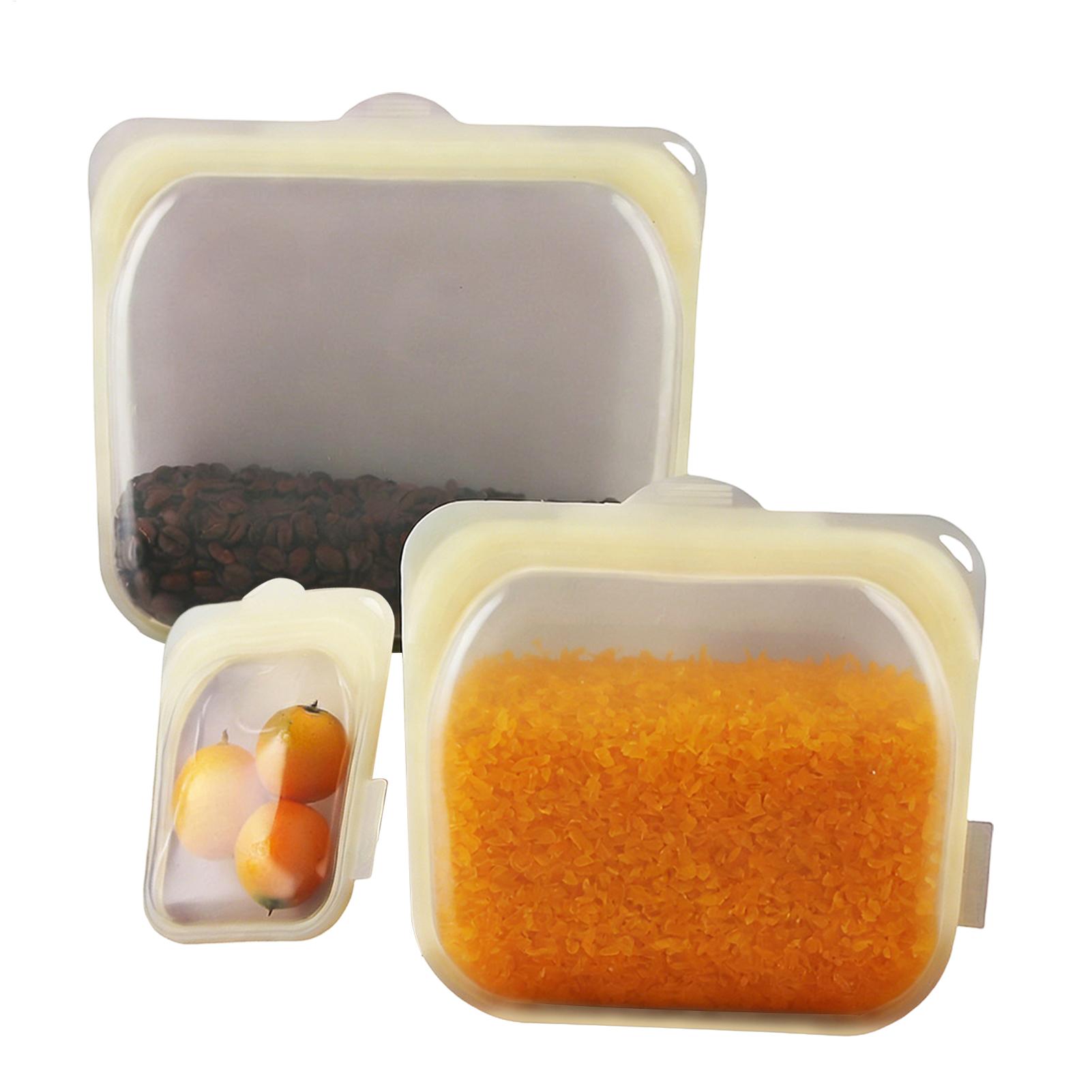 Reusable Freezer Bags 3 Pieces - Food Storage Reusable Bags ulasan dan harga