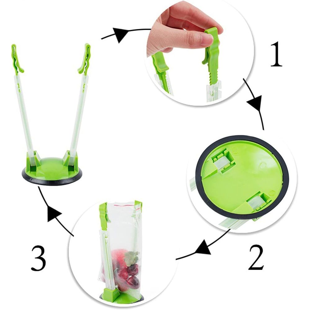 8 Pack Food Storage Bags Holde - Food Storage Reusable Bags ulasan dan harga