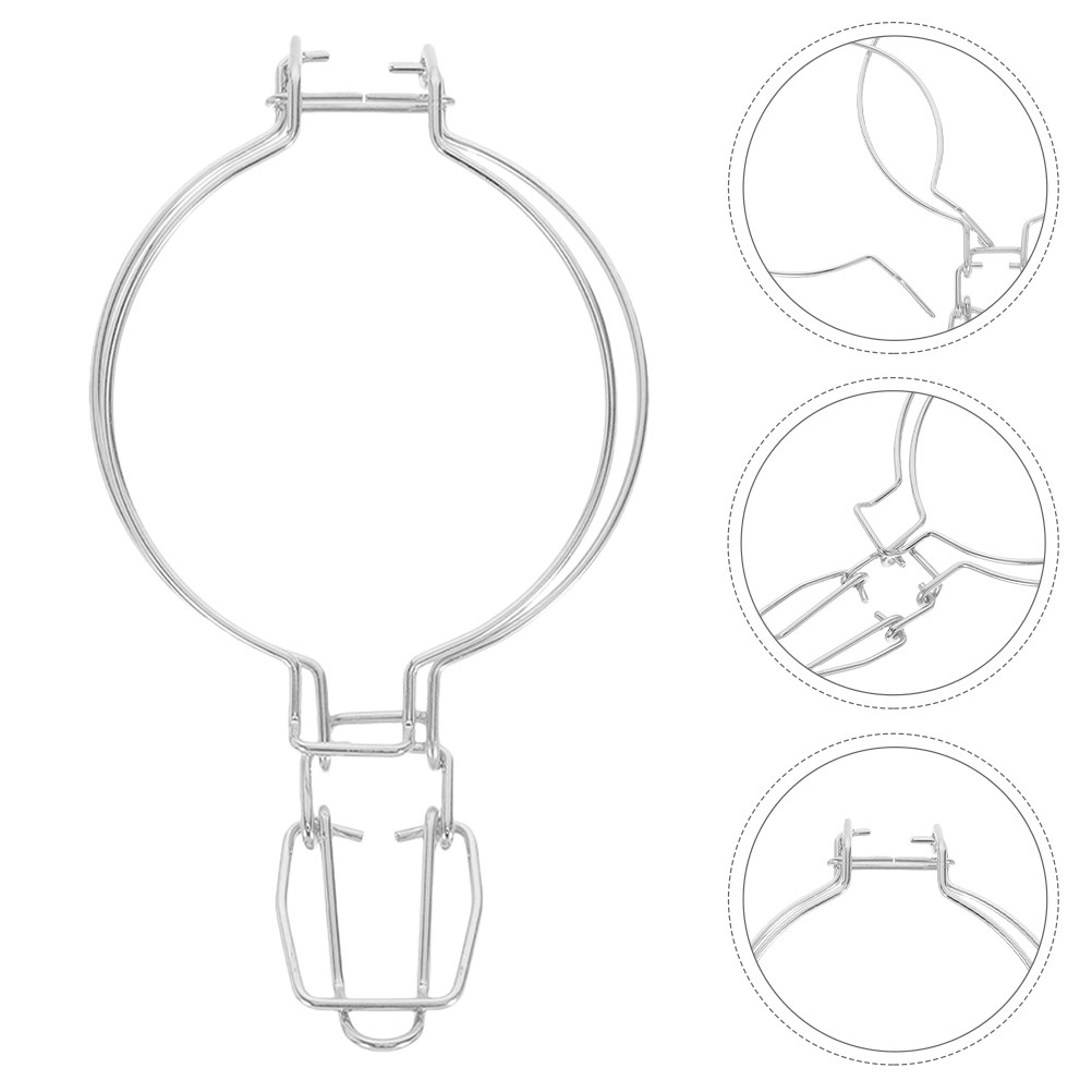 3pcs Stainless Steel Wire Clam - Mason Jar Wide Mouth ulasan dan harga
