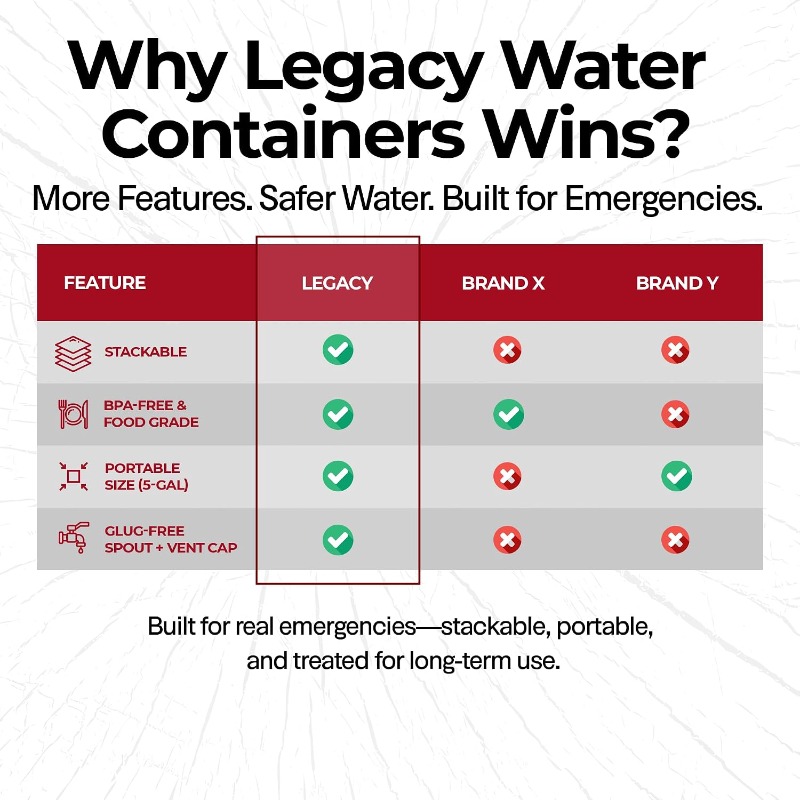 Legacy Food Storage Emergency  - Food Storage Emergency ulasan dan harga