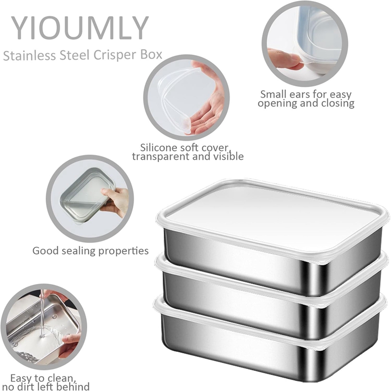 Stainless Steel Containers for - Food Storage And ulasan dan harga