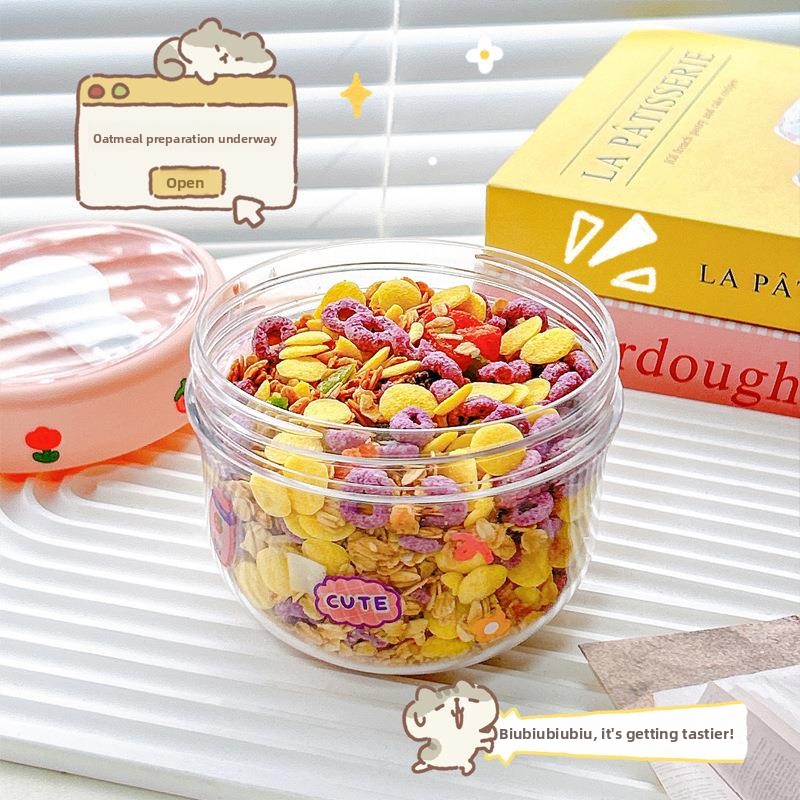 Overnight Oats Cup Portable Wi - Mason Jar Wide Mouth ulasan dan harga