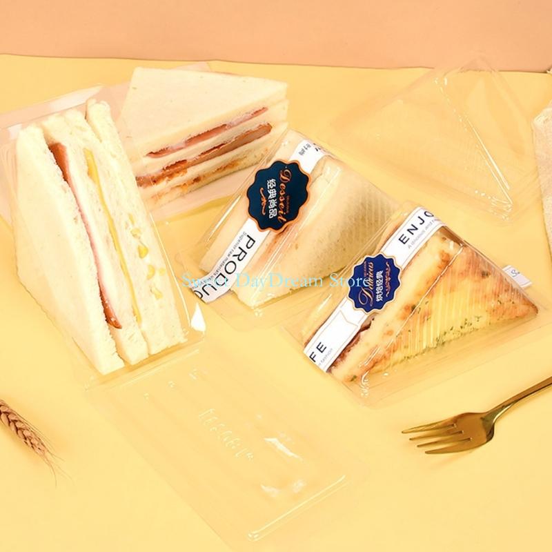 Y88C Pack of 100 PET Sandwich  - Food Storage Safe ulasan dan harga