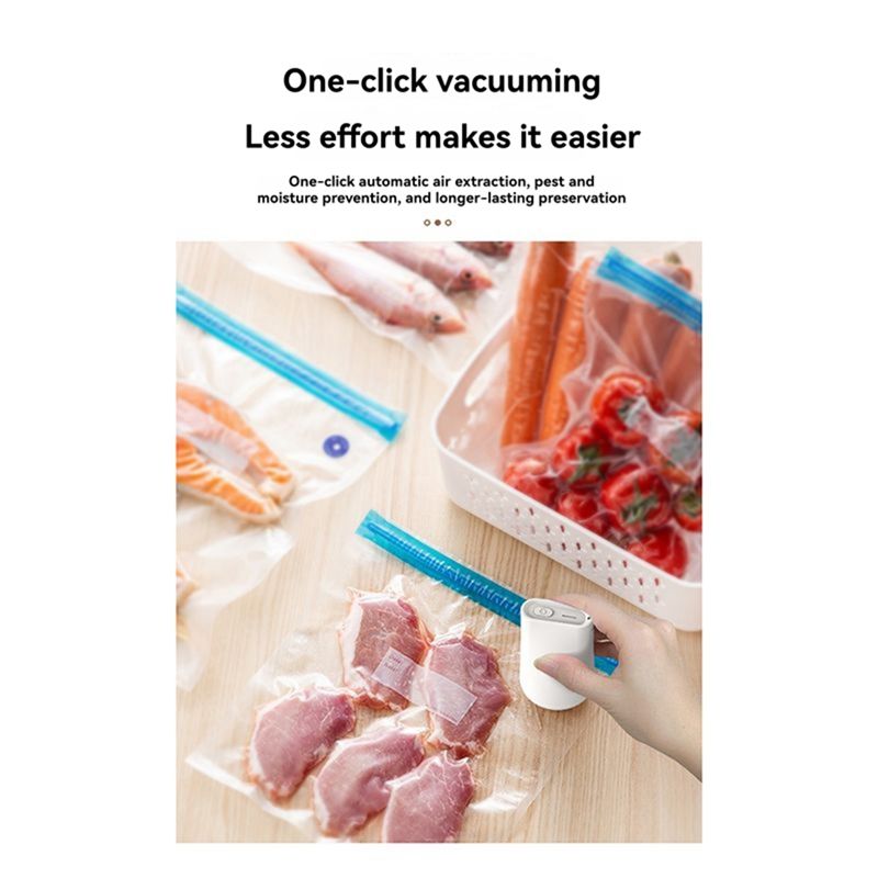 ABBY-Electric Handheld Vacuum  - Food Storage Vacuum ulasan dan harga