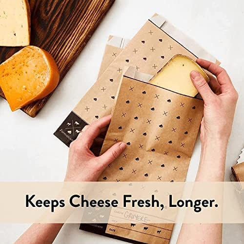 - 30-Pack Cheese Storage Bags  - Cheese Storage Wax ulasan dan harga