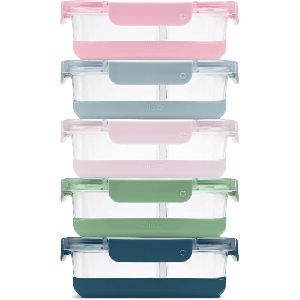 Refresh 3.4 Cup Divided Meal P - Set Food Storage ulasan dan harga