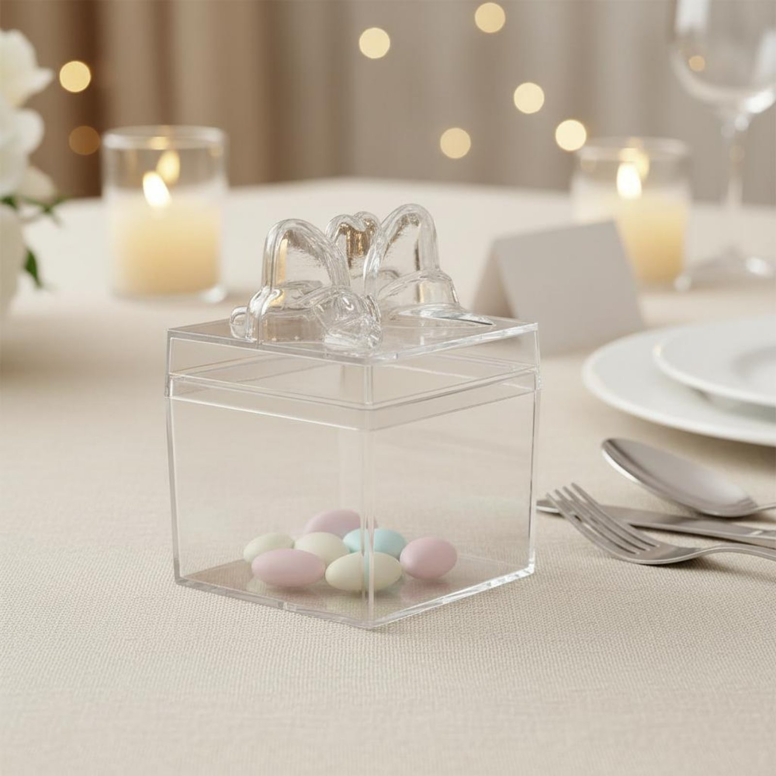 Clear Plastic Candy Box with R - Food Storage And ulasan dan harga