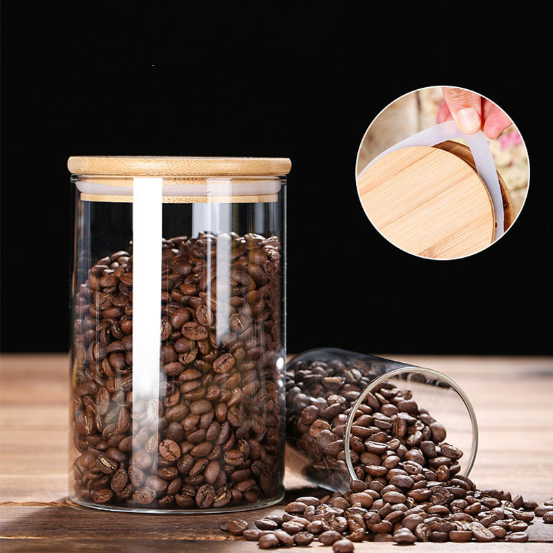Glass Food Storage Jars with A - Airtight Cereal Jar ulasan dan harga
