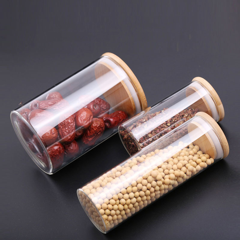 Glass Food Storage Jars with A - Airtight Cereal Jar ulasan dan harga