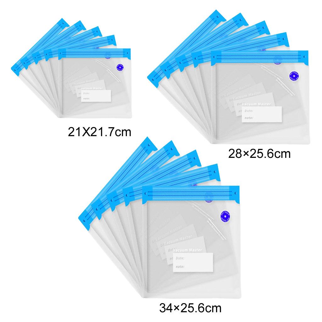 5Pieces Reusable Vacuum Food S - Food Storage Reusable Bags ulasan dan harga