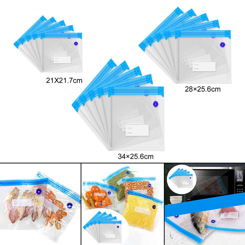 5Pieces Reusable Vacuum Food S - Food Storage Reusable Bags ulasan dan harga