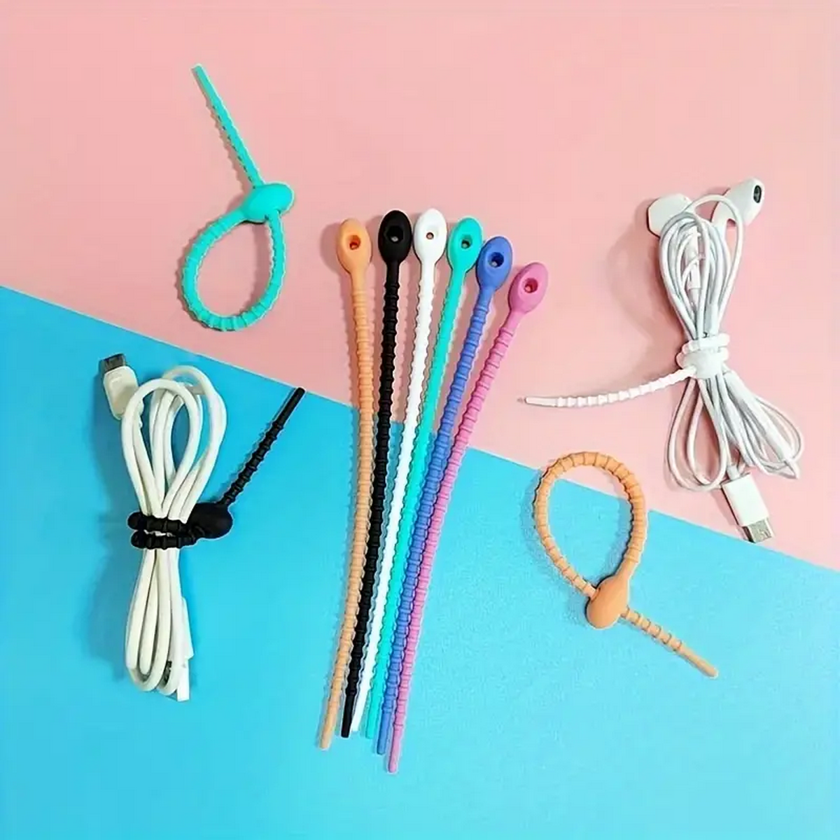 Silicone Reusable Cable Wire O - Food Storage Reusable Bags ulasan dan harga