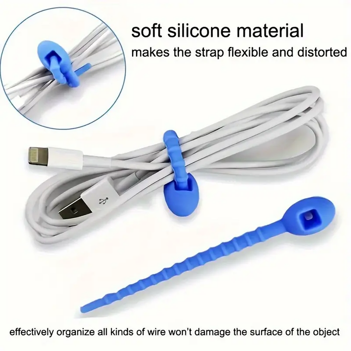 Silicone Reusable Cable Wire O - Food Storage Reusable Bags ulasan dan harga