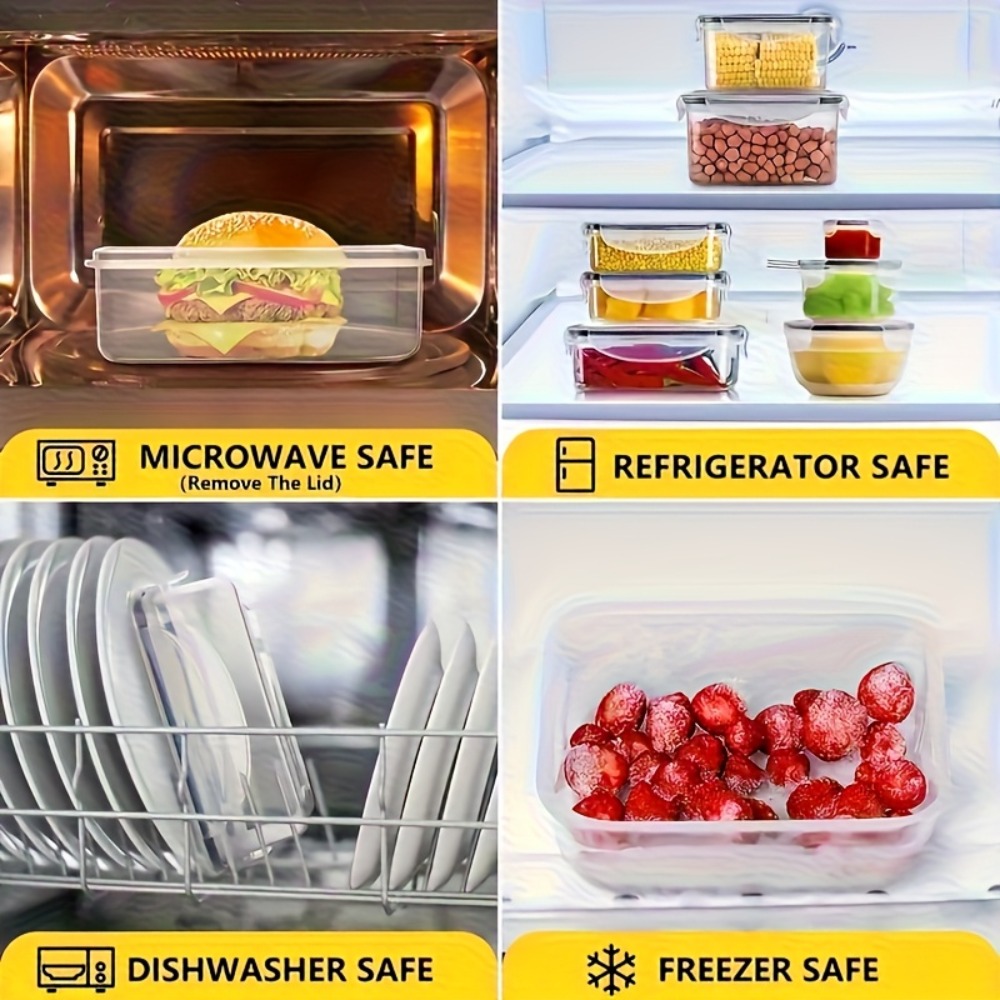 8-PC BPA-Free Airtight Food Co - Food Storage Safe ulasan dan harga