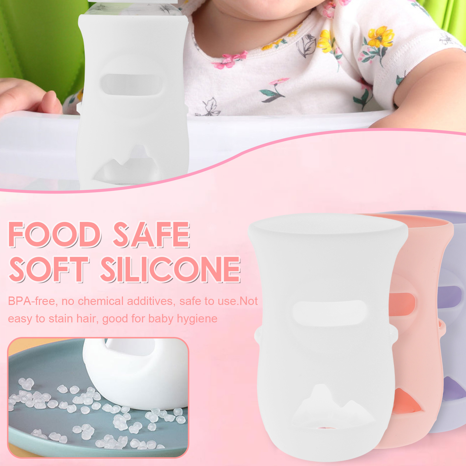 Silicone Sleeves Silicone Baby - Food Storage Keep Warm ulasan dan harga