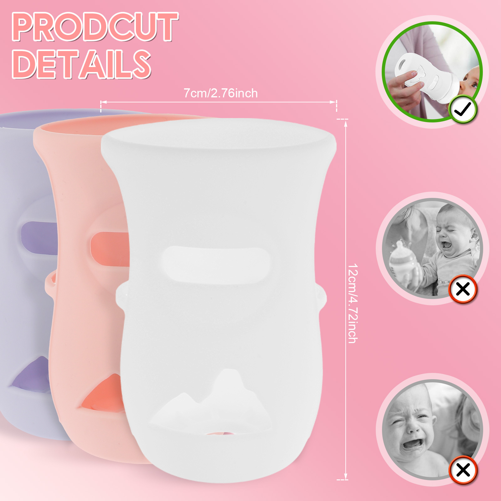 Silicone Sleeves Silicone Baby - Food Storage Keep Warm ulasan dan harga