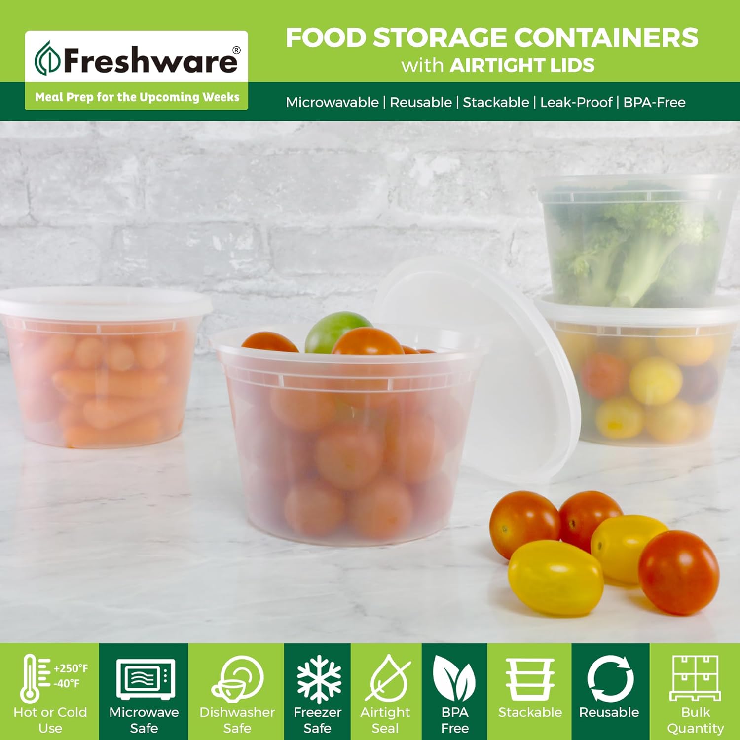 Plastic Food Storage Container - Food Storage Prep Containers ulasan dan harga
