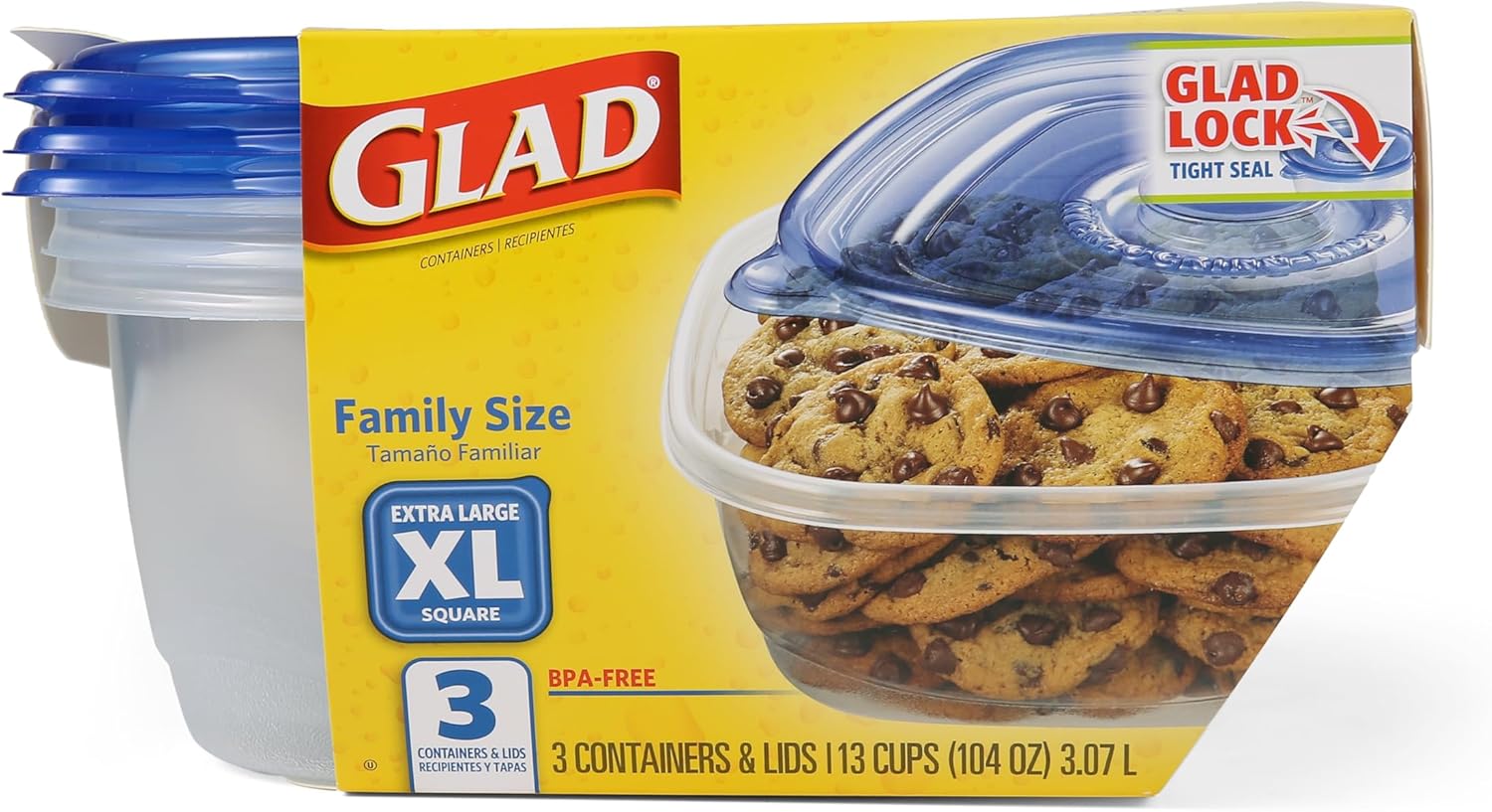 Square Food Storage Containers - Food Storage Safe ulasan dan harga