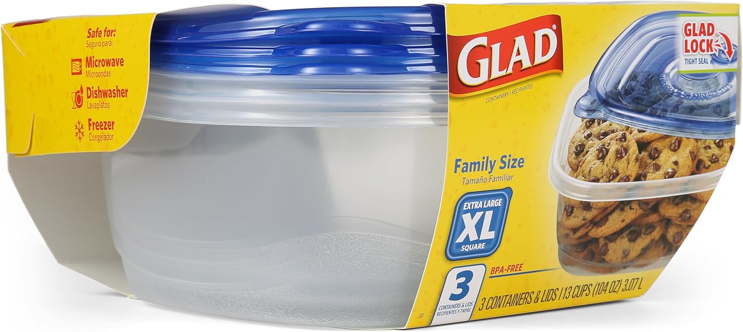 Square Food Storage Containers - Food Storage Safe ulasan dan harga