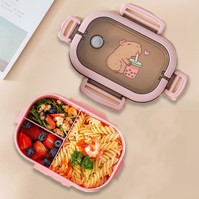 Capybara Bento Lunch Box Anime - Food Storage And ulasan dan harga