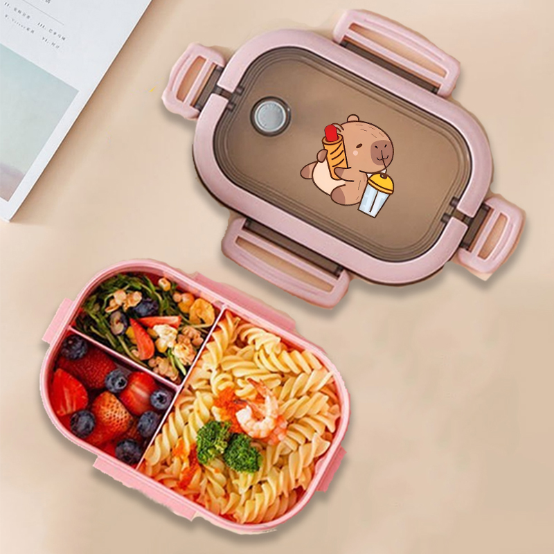Capybara Bento Lunch Box Anime - Food Storage And ulasan dan harga
