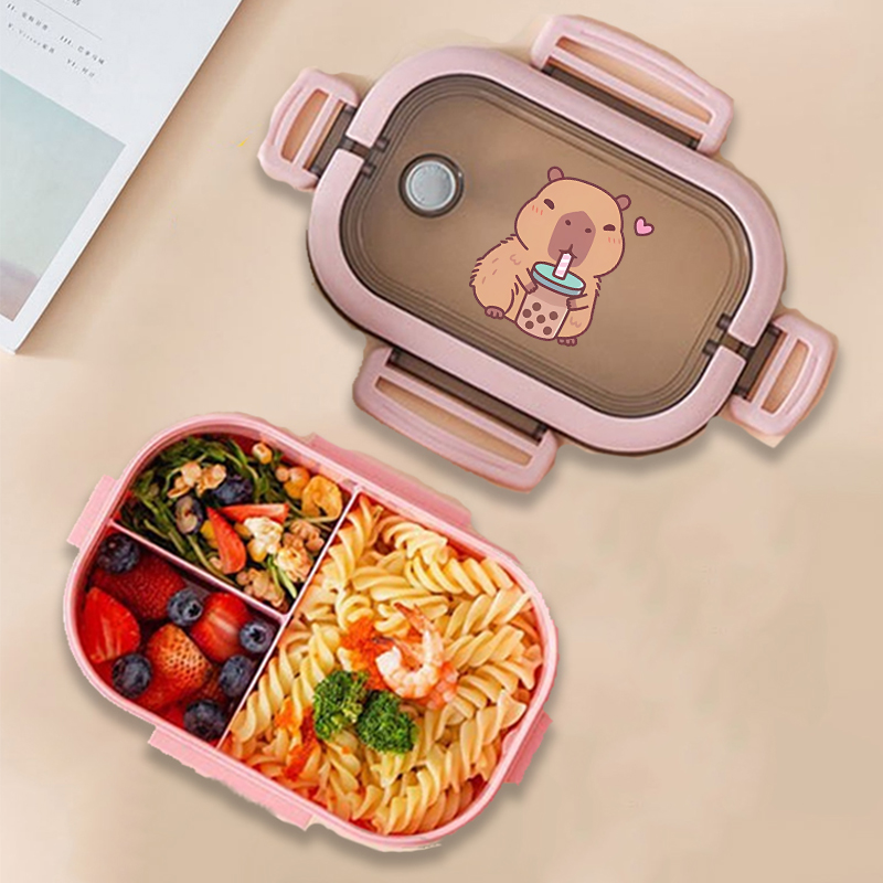 Capybara Bento Lunch Box Anime - Food Storage And ulasan dan harga