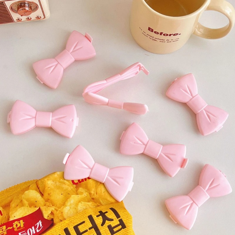 5PCS Kawaii Food Sealing Clip  - Food Storage Reusable Bags ulasan dan harga