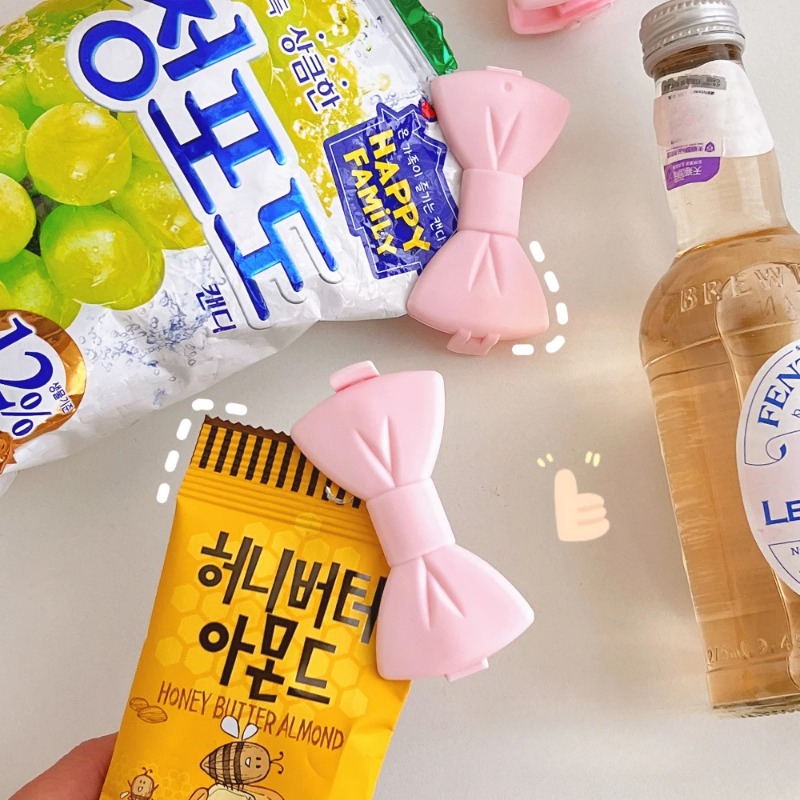 5PCS Kawaii Food Sealing Clip  - Food Storage Reusable Bags ulasan dan harga