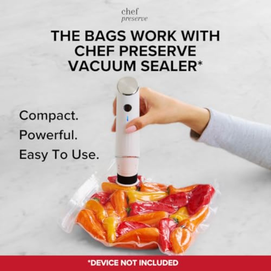 Reusable Vacuum Sealer Bags fo - Food Storage Reusable Bags ulasan dan harga