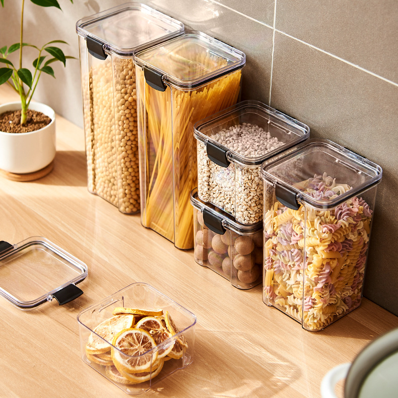 Sealed Jars Kitchen Grain Stor - Airtight Cereal Jar ulasan dan harga