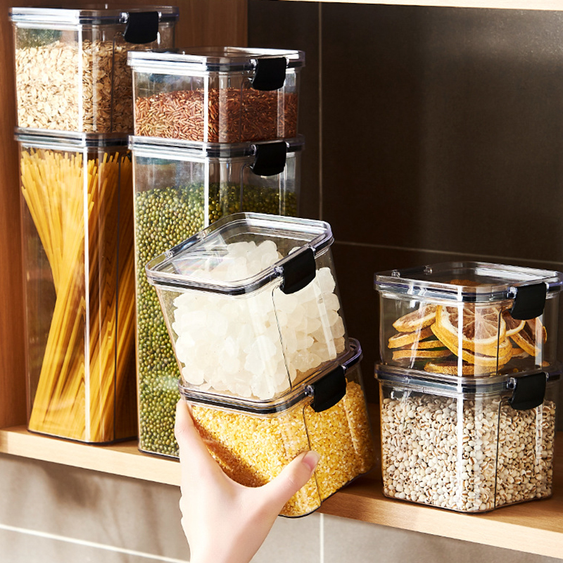 Sealed Jars Kitchen Grain Stor - Airtight Cereal Jar ulasan dan harga