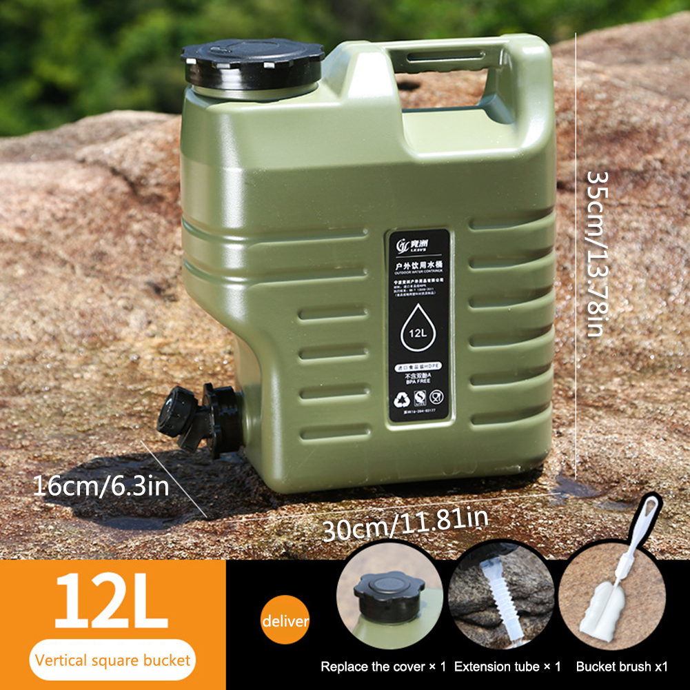 3.2 Gallon/12L Camping Water C - Food Storage Emergency ulasan dan harga